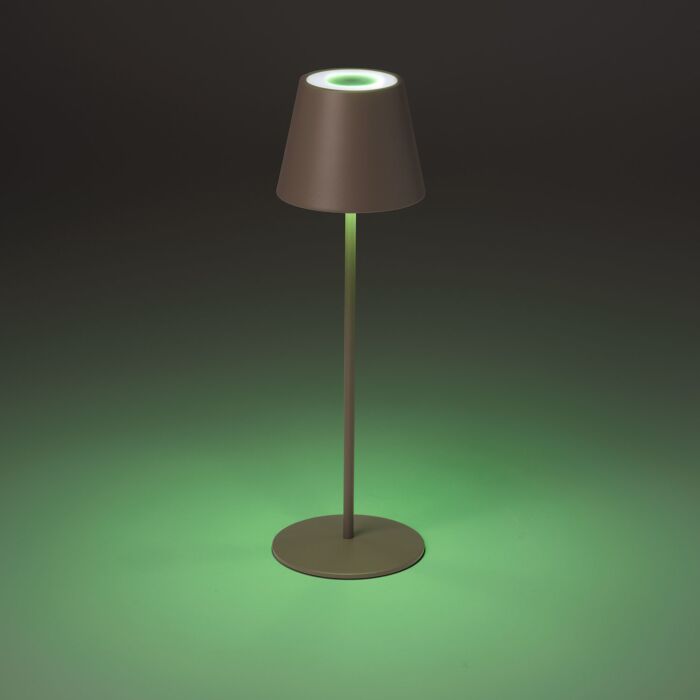 LED-Tischleuchte, dimmbar, mit Farbwechsel und USB-Ladekabel