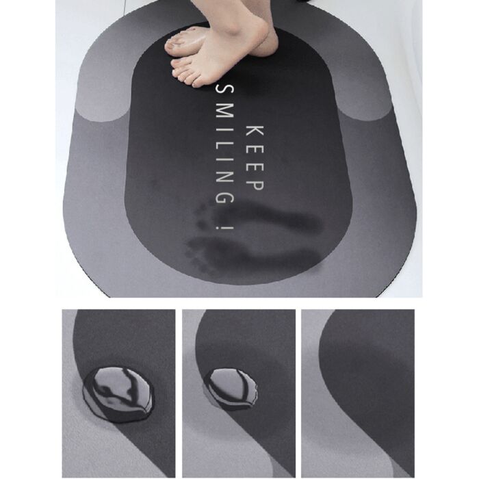 Tapis de bain «Quick Dry», Set de 2 pièces, 40 x 60 cm