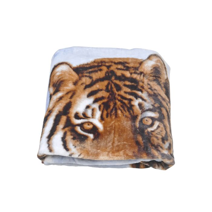 Plaid «Tigre», 152 x 203 cm