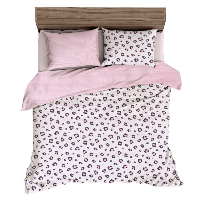 Parure de lit look léopard main product photo