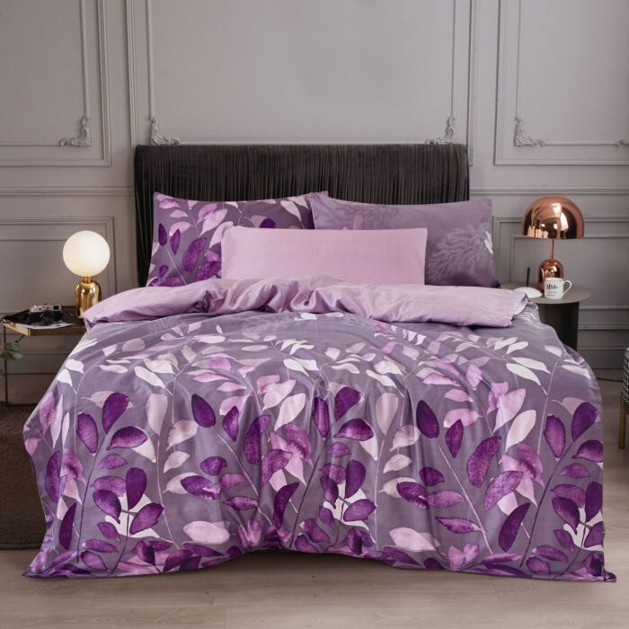 Parure de lit avec imprimé floral