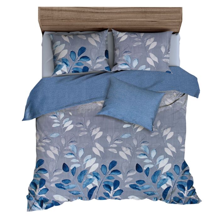 Parure de lit luxueuse avec imprimé floral main product photo