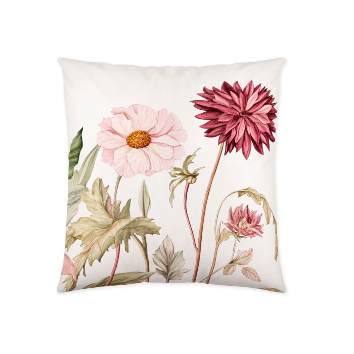 Linge de lit floral beige