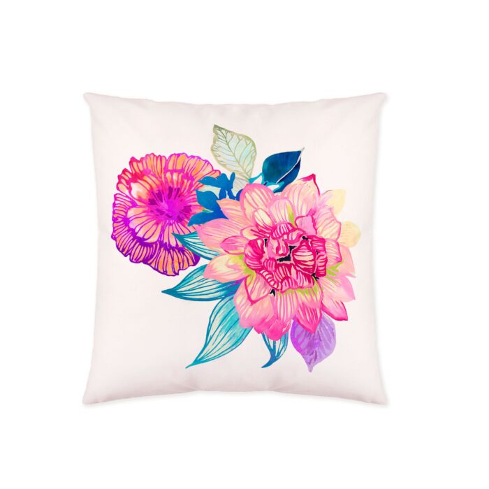 Linge de lit Fleurs avec tropicales