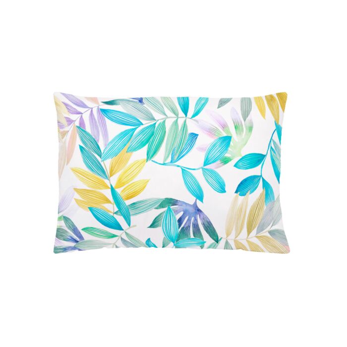 Linge de lit feuilles multicolores