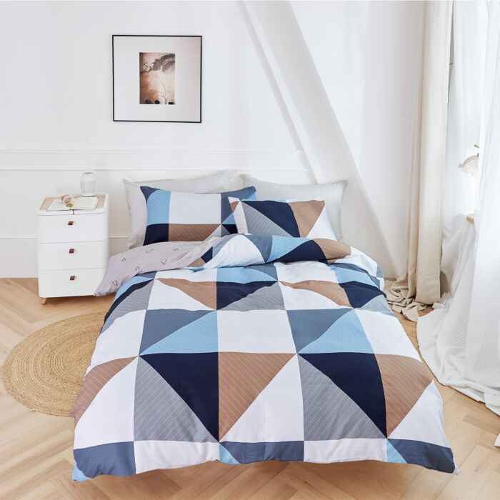 Linge de lit au design affirmé