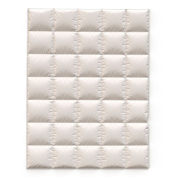 Duvet Capistrano Standard, matelassage en carreaux