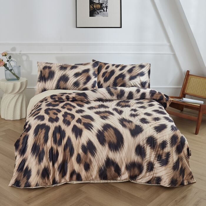 Linge de lit au motif animalier