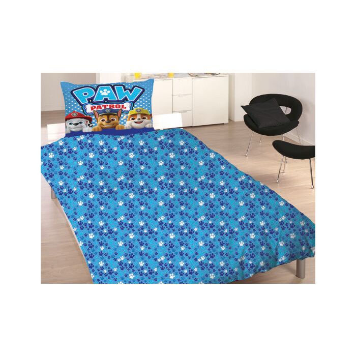 Paw Patrol Bettwäsche, Doubleface, blau