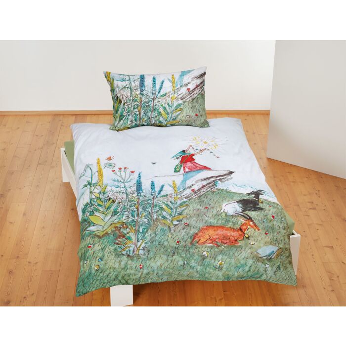 Parure de lit «Flurina» sur prairie printanière main product photo