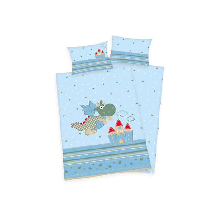 Parure de lit motif dragon volant main product photo