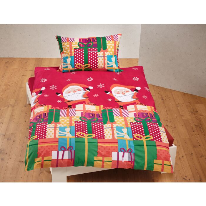 Parure de lit motif Santa main product photo
