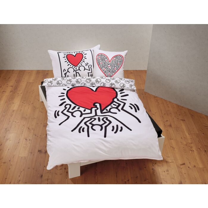 Satin-Garnitur Love von Keith Haring main product photo