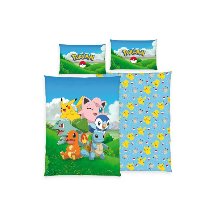 Linge de lit Pikachu et ses amis main product photo