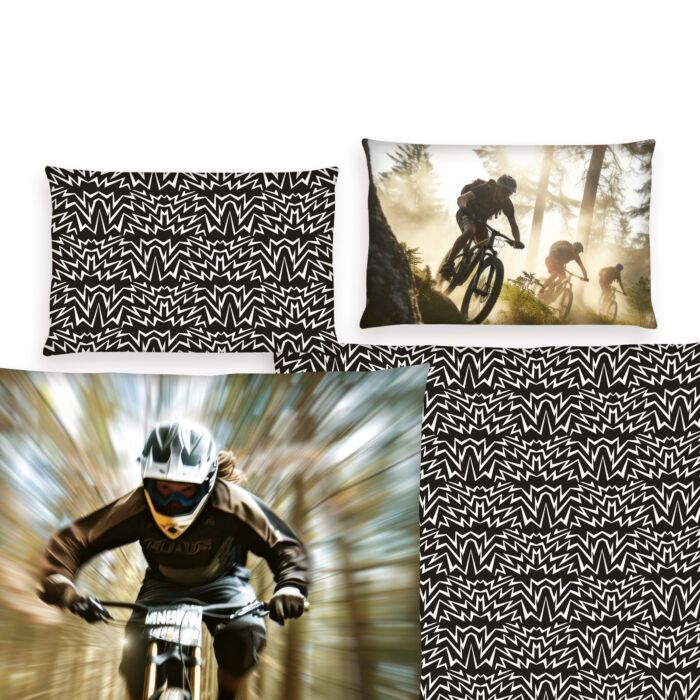 Parure de lit pour les fans de trail