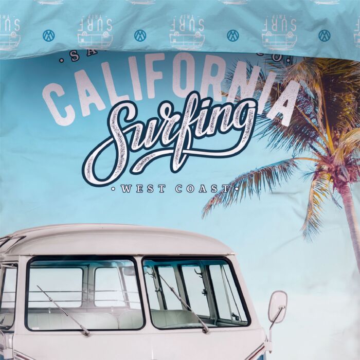 Parure de lit VW Combi Plage