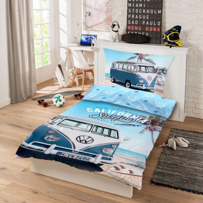 Parure de lit VW Combi Plage