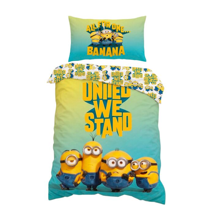 Parure de lit aux motifs des Minions