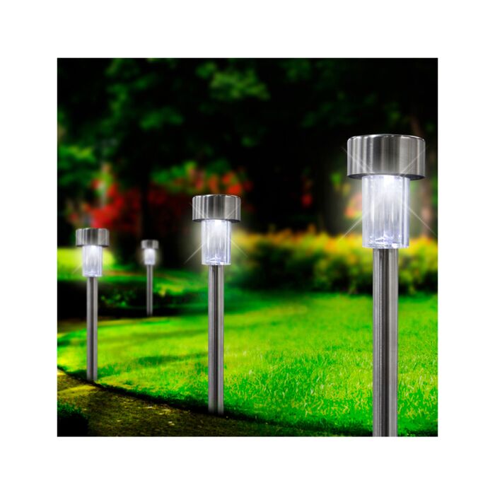 Lampes solaires sur pied, 24 pièces