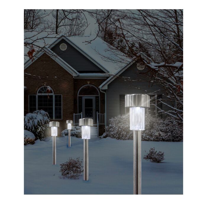 Lampes solaires sur pied, 24 pièces