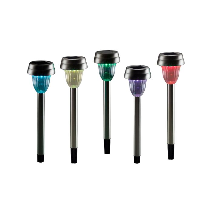 Solarlampen LED «Multicolor», 10 Stück