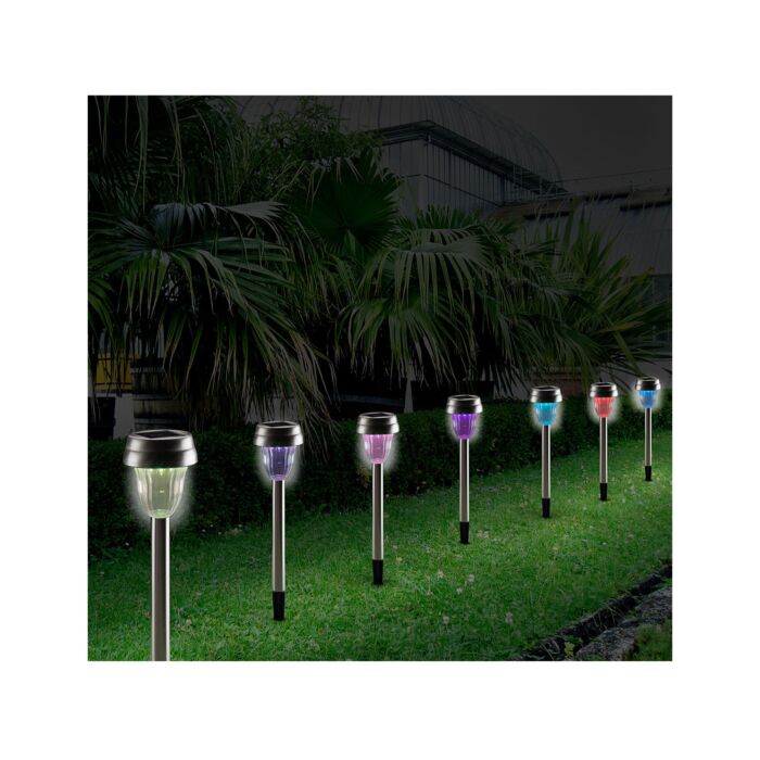 Solarlampen LED «Multicolor», 10 Stück