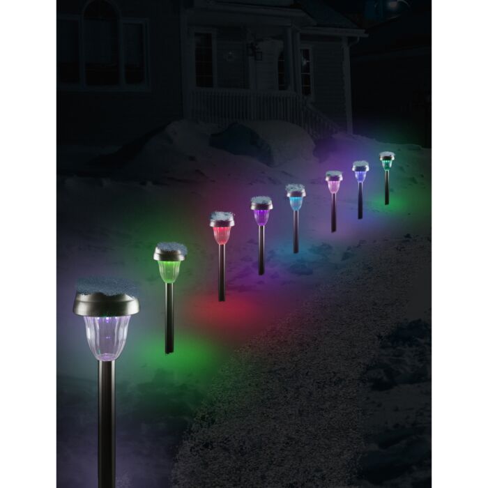 Solarlampen LED «Multicolor», 10 Stück