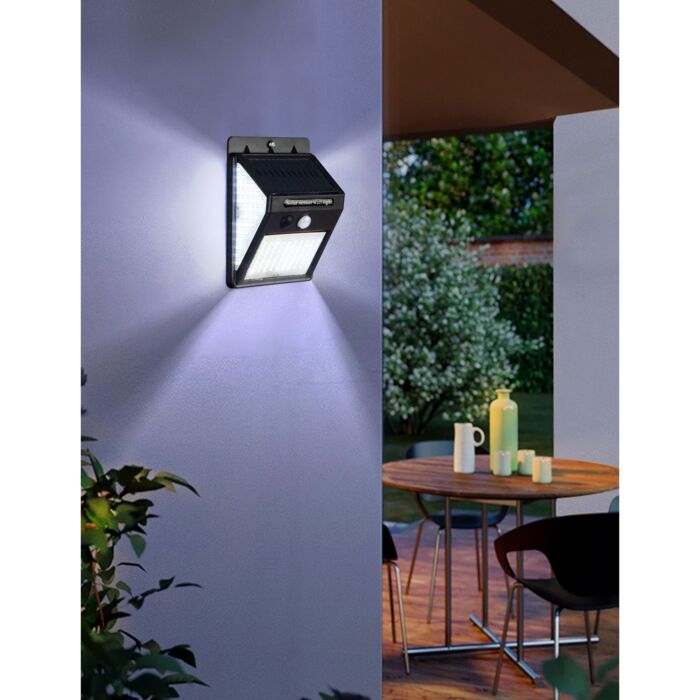 Lampes de sécurité, 150 LED, set de 5
