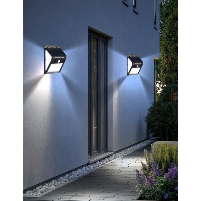 Lampes de sécurité, 150 LED, set de 5