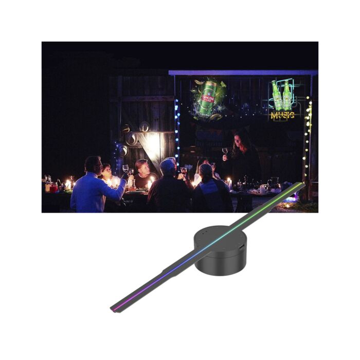 Rotierender Projektor «3D Hologram Display»