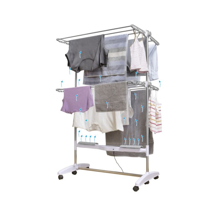 InnovaGoods Étendoir sèche-linge électrique, pliable main product photo