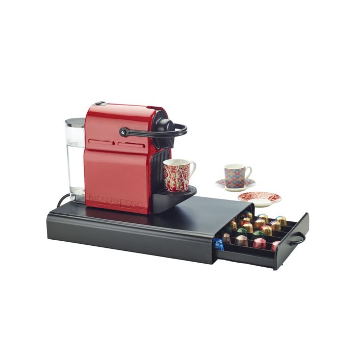 Nespresso Kapselschublade für 60 Stück, schwarz