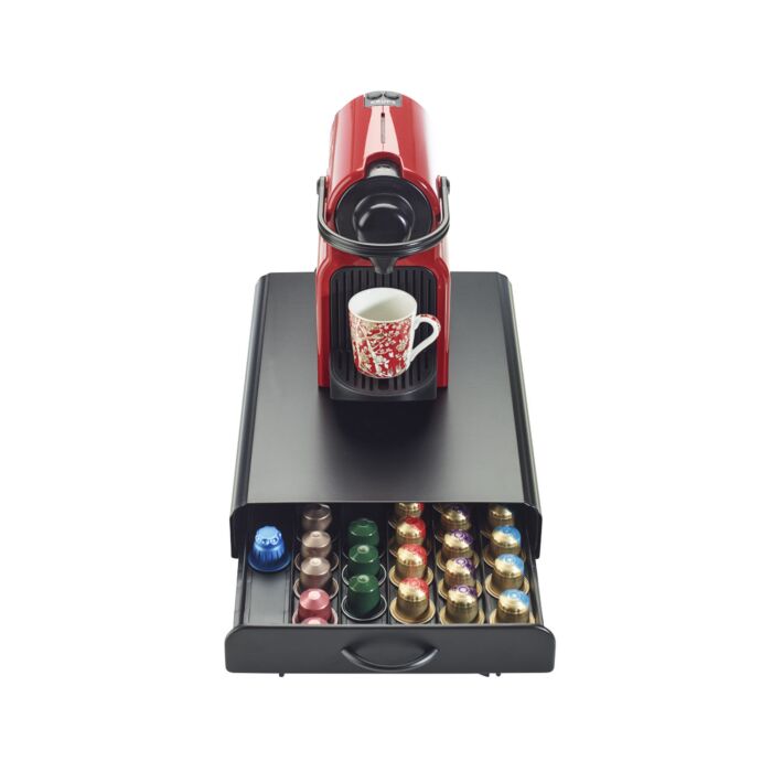 Nespresso Kapselschublade für 60 Stück, schwarz