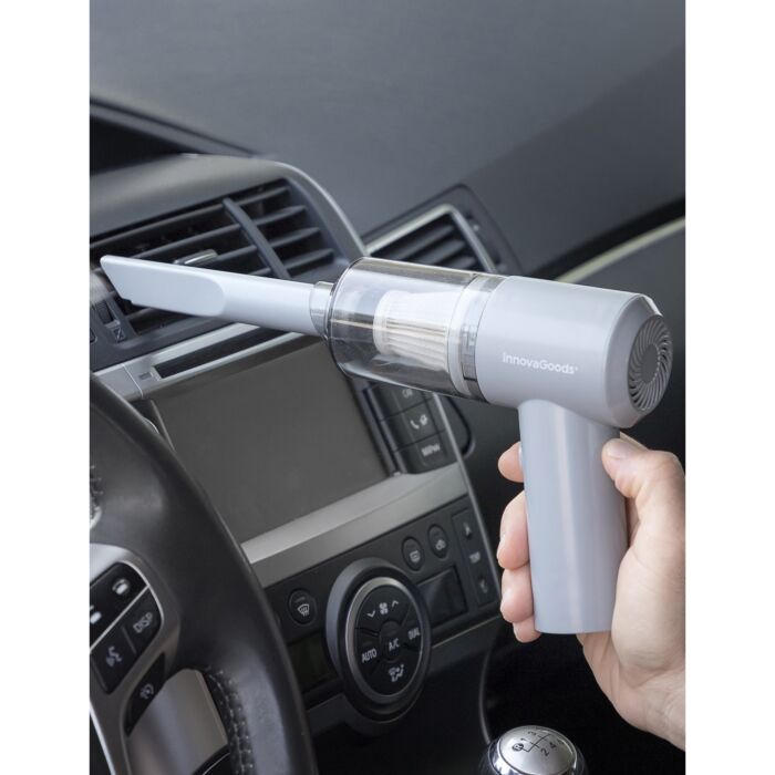 InnovaGoods Mini aspirateur à main «Recuum», LED, sans fil main product photo