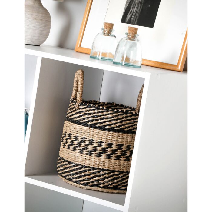 Vertikales Regal «JURG6», 6 Nischen, B 61,5 x H 91,5 x T 29,5 cm, weiss