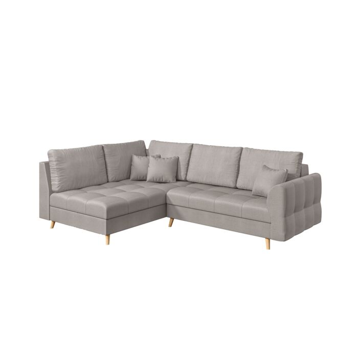 ROPEZ Ecksofa «Ario», Ottomane, fix links, 231 x 161 x H 81 cm