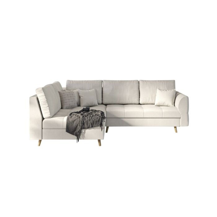ROPEZ Ecksofa «Ario», Ottomane, fix links, 231 x 161 x H 81 cm