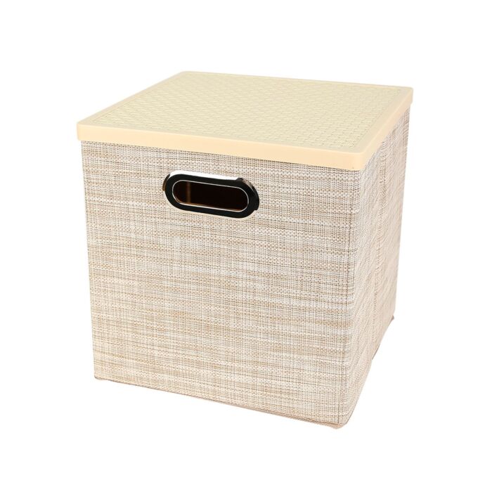 Aufbewahrungsbox «Premium», 27x28x27 cm, mit Deckel