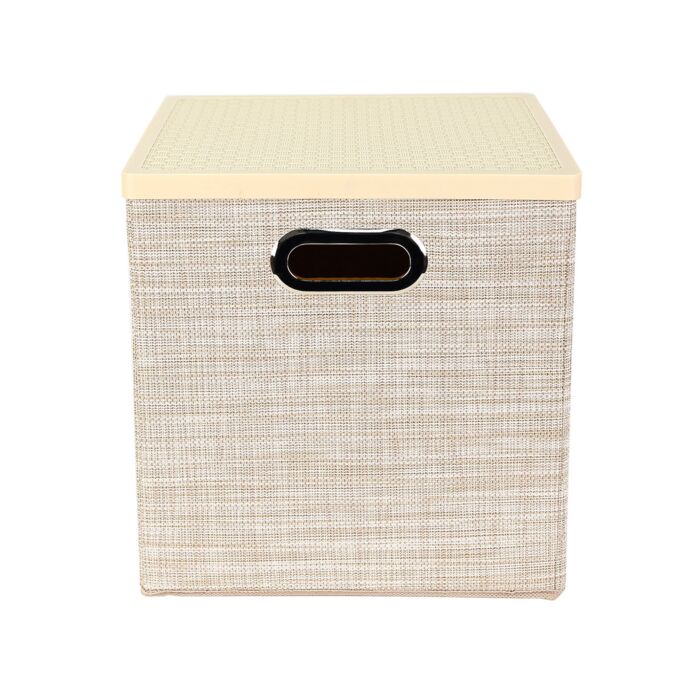 Aufbewahrungsbox «Premium», 27x28x27 cm, mit Deckel