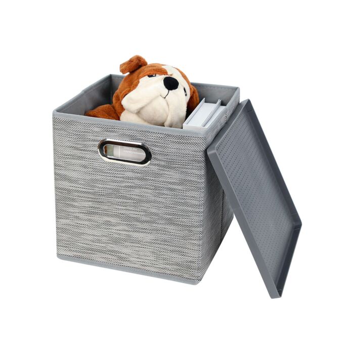 Aufbewahrungsbox «Premium», 27x28x27 cm, mit Deckel