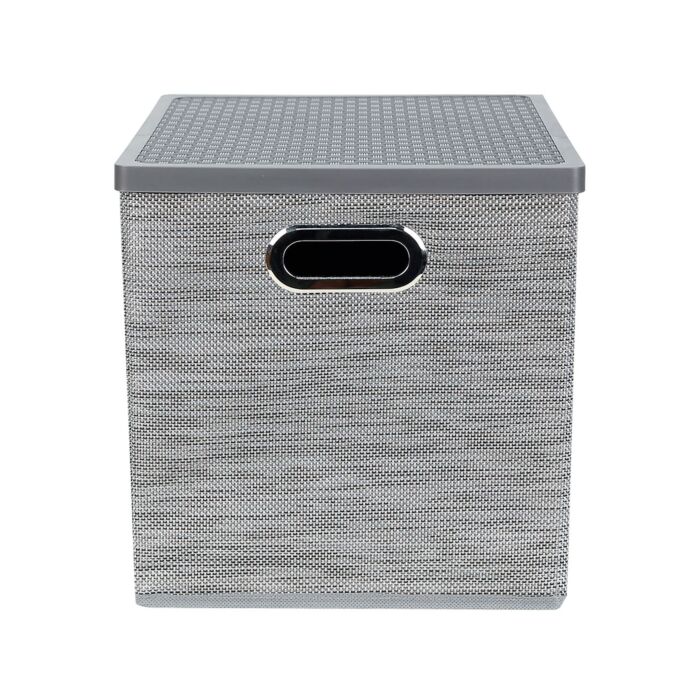 Aufbewahrungsbox «Premium», 27x28x27 cm, mit Deckel