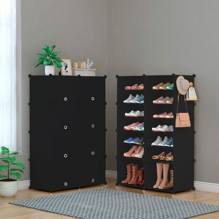 Armoire à chaussures «Simba», 85 x 125 x 32 cm