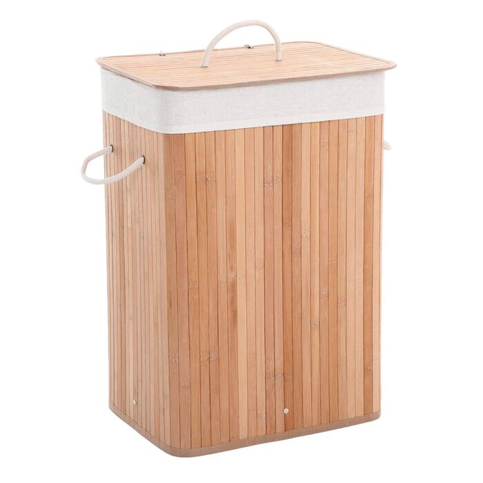 SONGMICS Wäschekorb «Bambus», 72 l