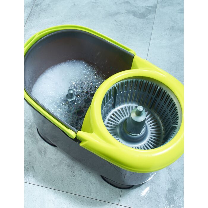 Set balai mop «Roundflat» avec double système d'essorage