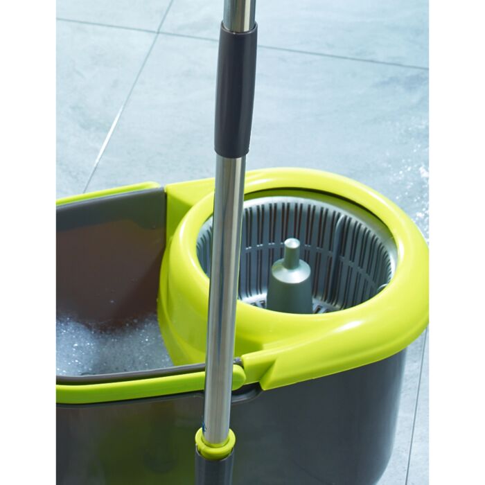 Set balai mop «Roundflat» avec double système d'essorage