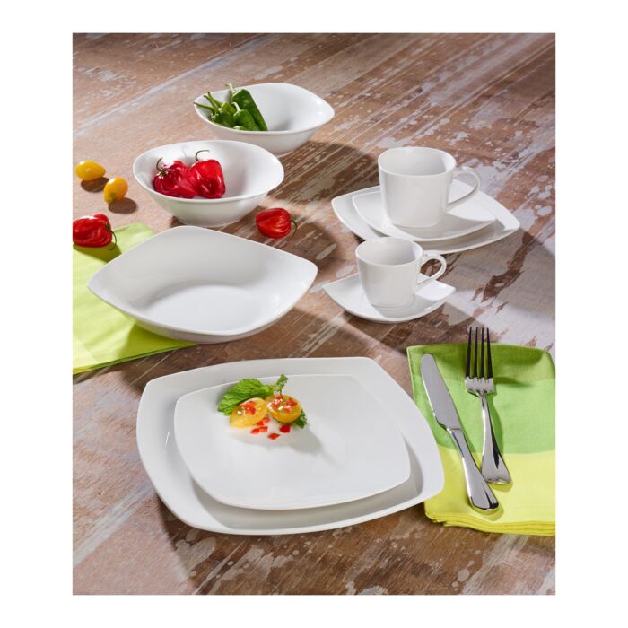 Tafelservice «Square», 96-teilig für 12 Personen main product photo