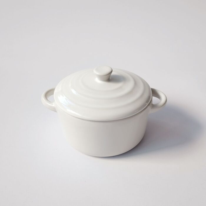 Mini-cocottes, set de 6, avec couvercles