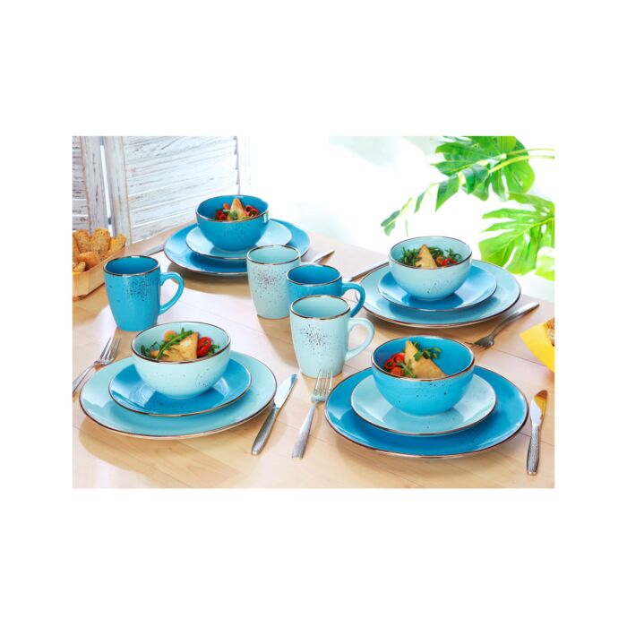 Kombiservice «Blue» für 4 Personen, 16-teilig main product photo