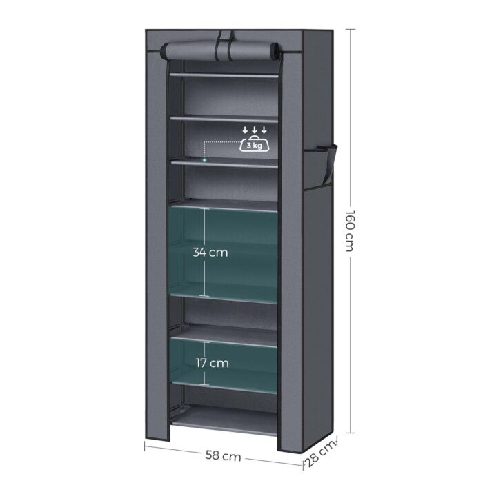 Schuhschrank Intisse Grau