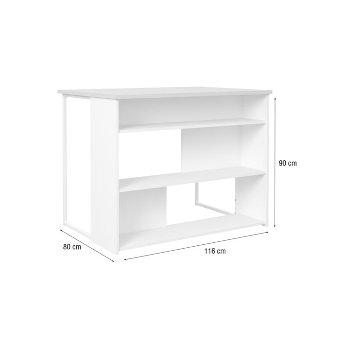 Meuble de cuisine «Ruby», L 116 x H 90 x P 80 cm